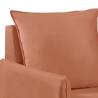 Poltrona Lana  Veludo Cobre