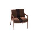 Poltrona Lang Amêndoa E Marrom