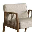 Poltrona Lara Bege E Nogueira