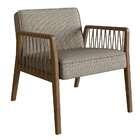 Poltrona Lara Marrom E Nogueira