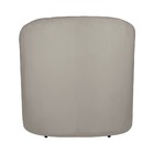 Poltrona Lara Para Sala De Jantar Veludo Marfim - Vallisa Dec