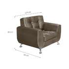 Poltrona Larissa Marrom