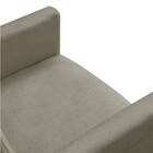 Poltrona Larissa Suede Pés Palito Castanho M11 - D'rossi - Ma