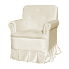 Poltrona Laura Amamentação Balanço Mais Puff - Quarto Bebê Am