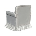 Poltrona Laura Amamentação Balanço Mais Puff - Quarto Bebê Am