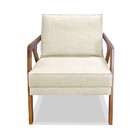 Poltrona Laura Linho Rústico Natural