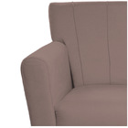 Poltrona Laura Pés Palito Linho - Amarena Móveis - Rosê