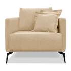 Poltrona Lazio Linho Dourada