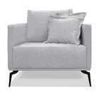 Poltrona Lazio Linho Grigio