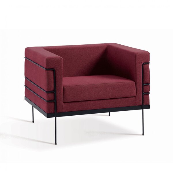 Poltrona Le Corbusier Daf Mobiliário Marsala