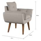 Poltrona Leandro Linho Cru