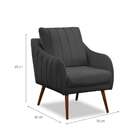 Poltrona Líbia Cinza