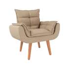 Poltrona Lidi Linho Bege