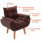 Poltrona Lidi Marrom