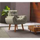 Poltrona Lidi Veludo Bege