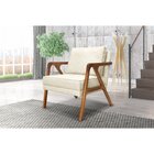 Poltrona Lier Linho  Natural