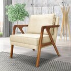 Poltrona Lier Linho  Pérola