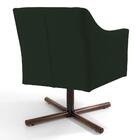 Poltrona Lila Xis B-303 Veludo Verde Musgo