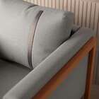 Poltrona Lin Linho Cimento