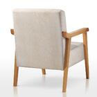 Poltrona Lina Agarb Decor Linho Off