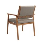 Poltrona Linhão 104 Polo Cinza/marrom