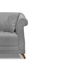 Poltrona Linho Arras Cinza