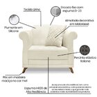 Poltrona Linho Arras Natural