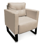 Poltrona Livia Corino Base Industrial Preto D01 - D'rossi - B