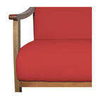 Poltrona Liz Base Madeira Corano  - Doce Sonho Móveis - Verme