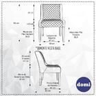 Poltrona Lolla Base De Madeira Matelassê Corano Café