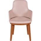 Poltrona London Amêndoa Estofado Bege Tramontina