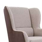 Poltrona Lorena Marrom E Bege