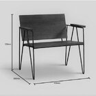 Poltrona Loridane  Castanho