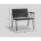 Poltrona Loridane  Cinza