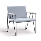 Poltrona Loridane  Cinza