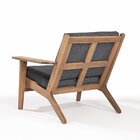 Poltrona Lótus 1 Lugar Acquablock Stain Castanho/preto