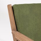 Poltrona Lótus 1 Lugar Acquablock Stain Castanho/verde