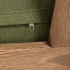 Poltrona Lótus 1 Lugar Acquablock Stain Castanho/verde