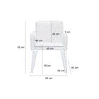 Poltrona Lotus Com Tecido Poliéster - Preto