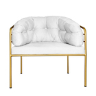 Poltrona Louise Branco - Vallisa Decor