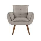 Poltrona Lourenco Linho Cru