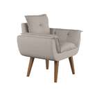 Poltrona Lourenco Linho Cru