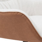 Poltrona Louvre - Caramelo E Nude