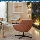 Poltrona Louvre - Caramelo E Nude