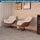 Poltrona Louvre - Preta E Cinza