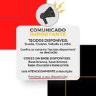 Poltrona Luana Base Branca Linho Cores - Ds Estofados - Cacau