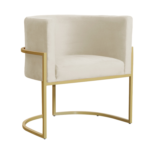 Poltrona Luana Para Recepção Veludo Cores - Ds Estofados - Be