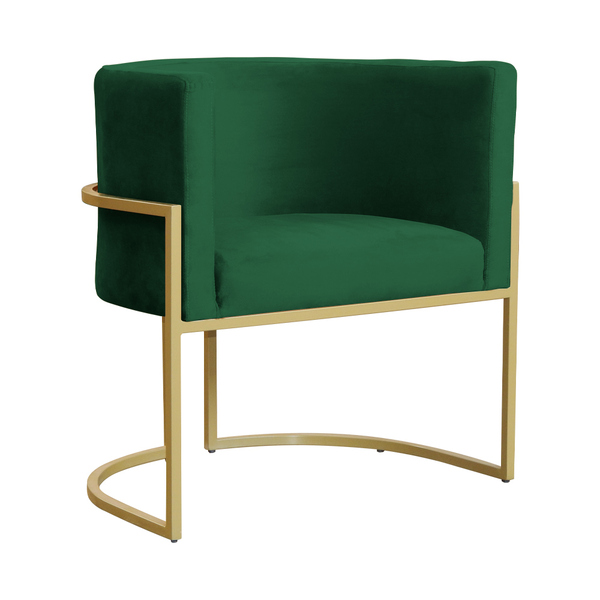 Poltrona Luana Para Recepção Veludo Cores - Ds Estofados - Ve