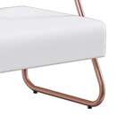 Poltrona Luara Cobre E Branca 59 Cm