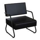 Poltrona Luara Preta 59 Cm